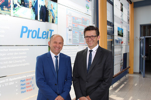 Die neuen Vorstandsmitglieder Jürgen Wölfl und Josef Buchsteiner (v.l.)