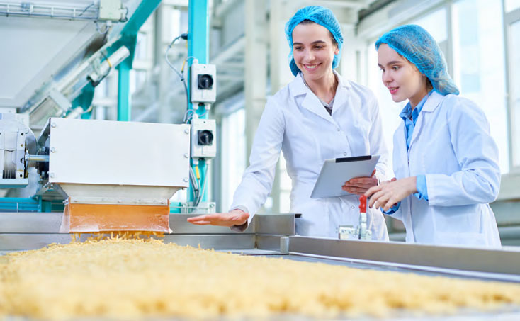Referenzbroschüre Nahrungsmittelindustrie